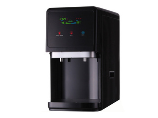 DEMO Dzeramā ūdens sagatavošanas un lietošanas iekārta model: BLACK PEARL 75 UV-LED (HOT-COLD-RO)