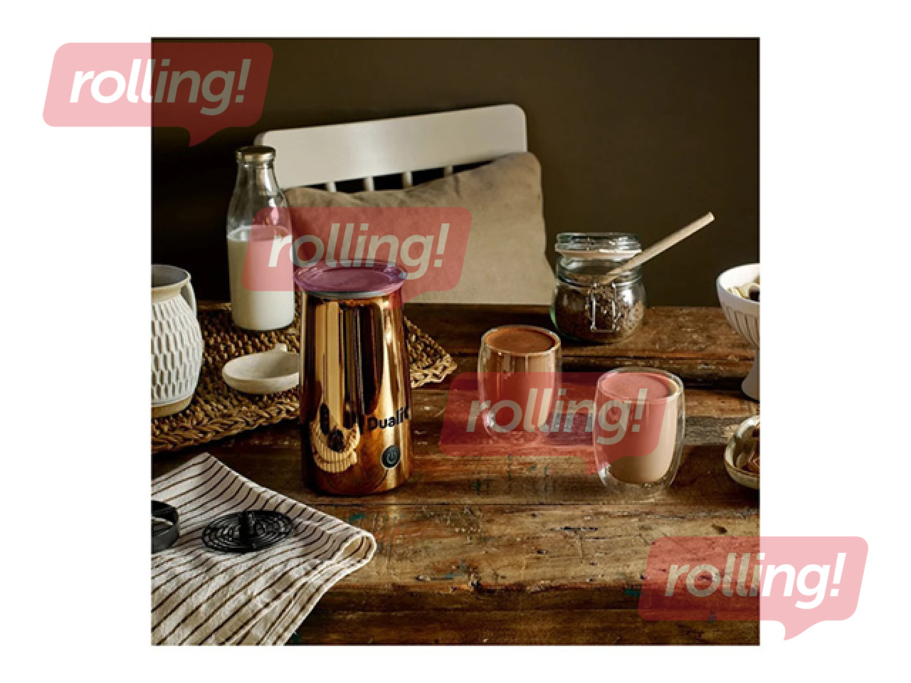 Milk frother Dualit, copper