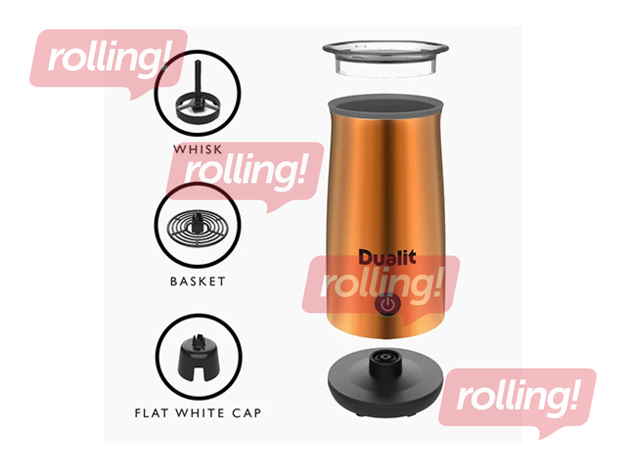 Piena putotājs Dualit, vara