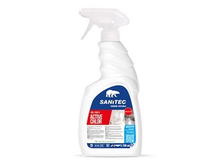 Universal surface cleaner with chlorine Sanitec Active Chlor, 750ml