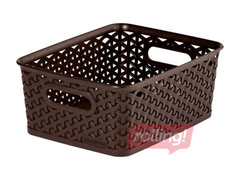 Grozs My Style S,4l, 25,5x19,6x10,3 cm, tumši brūns