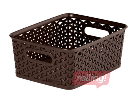 Korv My Style S, 4 l, 25,5 x 19,6 x 10,3 cm, tumepruun