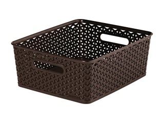 Korv My Style M, 13 l, 35,5 x 29,6 x 13,3 cm, tumepruun