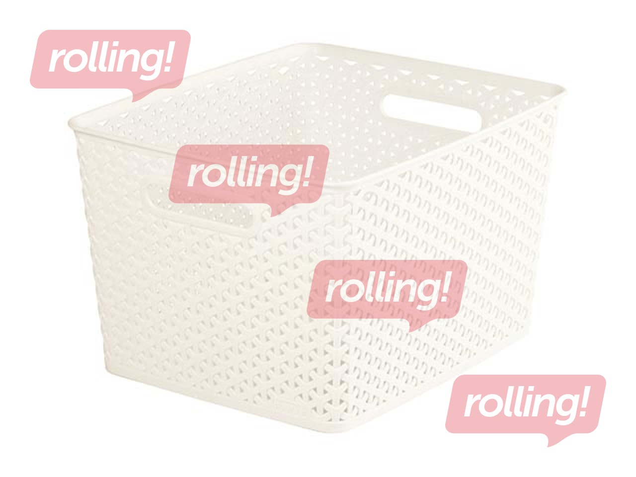 Grozs My Style L, 18l, 35,5x29,6x22 cm, krēmkrāsā