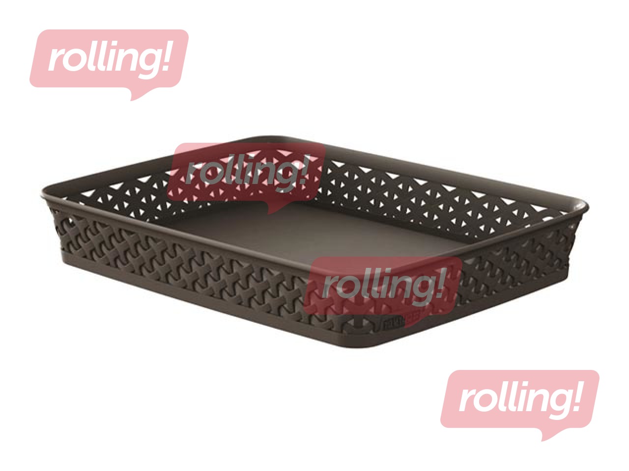 Корзинка My Style A4, 35,8x26,2x6 см, темно-коричневая