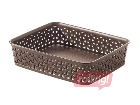 Basket My Style A5, 25.6x20x6 cm, dark brown