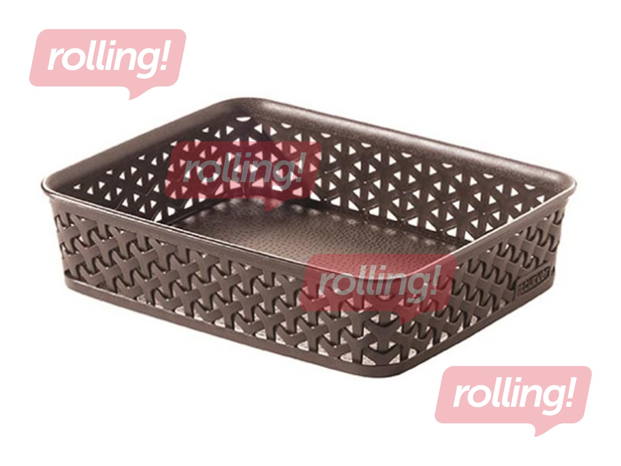 Корзинка My Style A5, 25,6x20x6 см, темно-коричневая