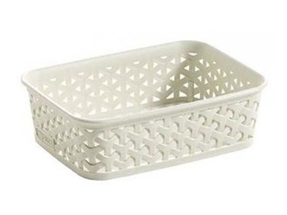 Корзинка My Style A6, 19,8x14,2x6 см, кремовая