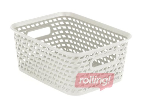 Basket Your Style S, 26x19x10 cm, cream color