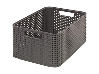 Kaste Curver Style M, tumši pelēka, 38,6x28,7x17cm