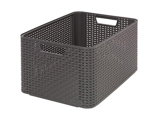Kaste Curver Style L, tumši pelēka, 43,6x32,6x23cm