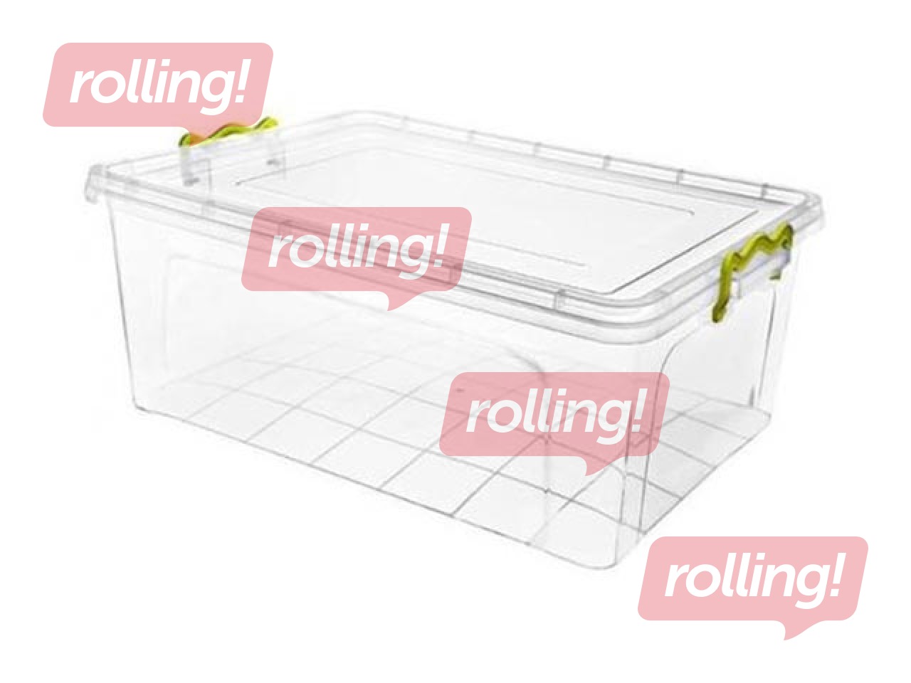 Kaste uzglabāšanai ar vāku STRONG BOX, 9.2l