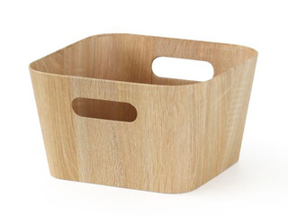 Hoiukarp Kitchisimo, puiduefektiga, 27×27×16cm