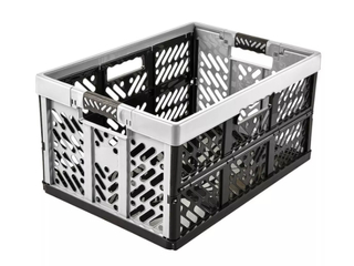 Kaste Keeeper, saliekama, pelēka, melna, 45l