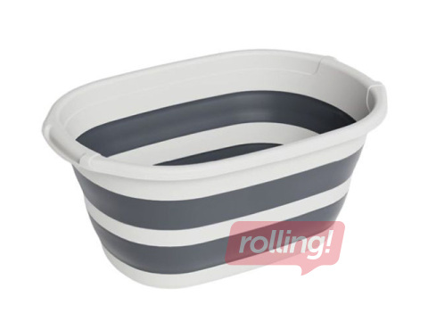 Veļas grozs DunyaPlastik, salokāms, 25l
