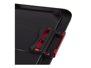 Uzglabāšanas kaste Keeeper Eckhart, ar vāku, pelēka, 79.5×39.5×17cm, 33l