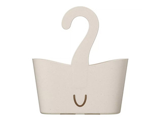 Dušas organizators Tatay Ecohome, uzkarināms, bēšs, 25x9x28cm