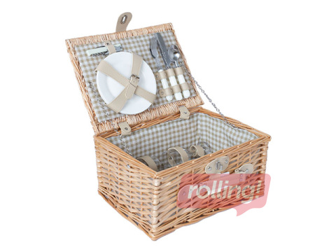 Piknika grozs Gino, 2 personām, 37x27x18cm