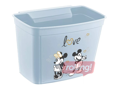 Ящик для хранения Keeeper Janek Mickey Mouse, подвесной, синий, 16.3x27x18см, 4л