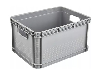 Transportēšanas kaste Keeeper Robert, plastmasas, pelēka, 20l