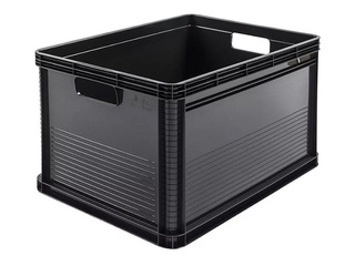 Transportēšanas kaste Keeeper Robert, plastmasas, grafīta krāsā, 64l