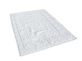 Коврик для ванной комнаты, белый, 50×70см