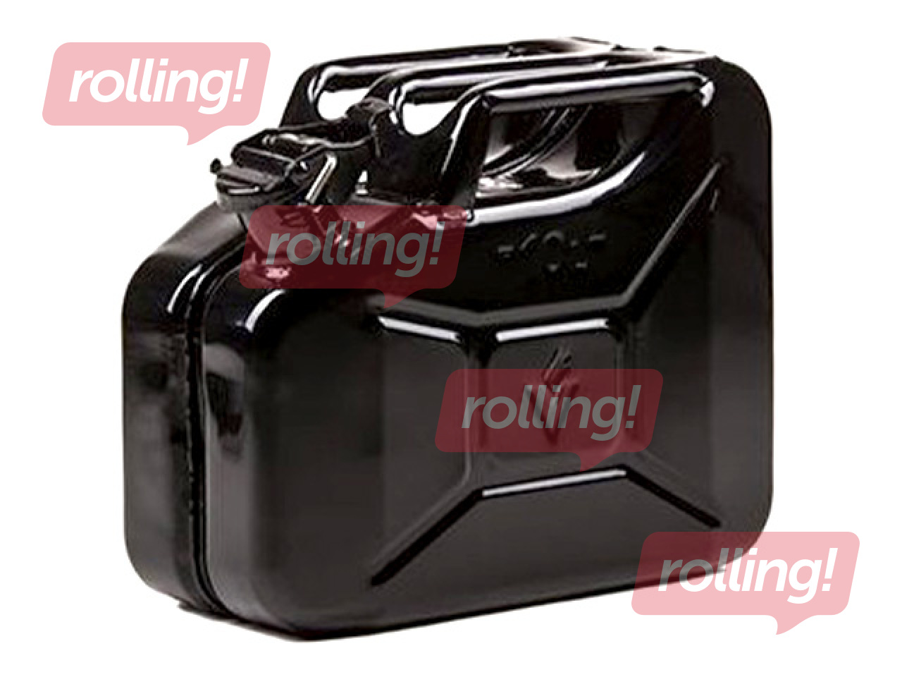 Degvielas kanna Valpro, melna, 10l