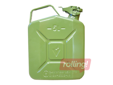 Канистра для топлива Valpro, зелёная, 20л