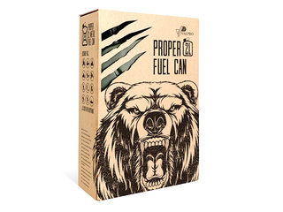 Канистра для топлива Valpro, зелёная, 2л