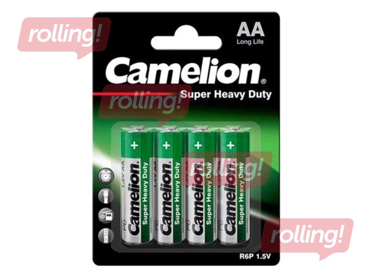 Patareid Camelion, AA, R06 B4, 4 tk. 