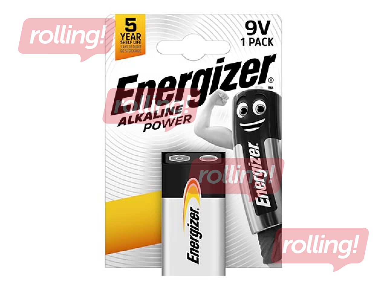 Battery Energizer Base Alkaline, B1, 9V, 1 pcs.