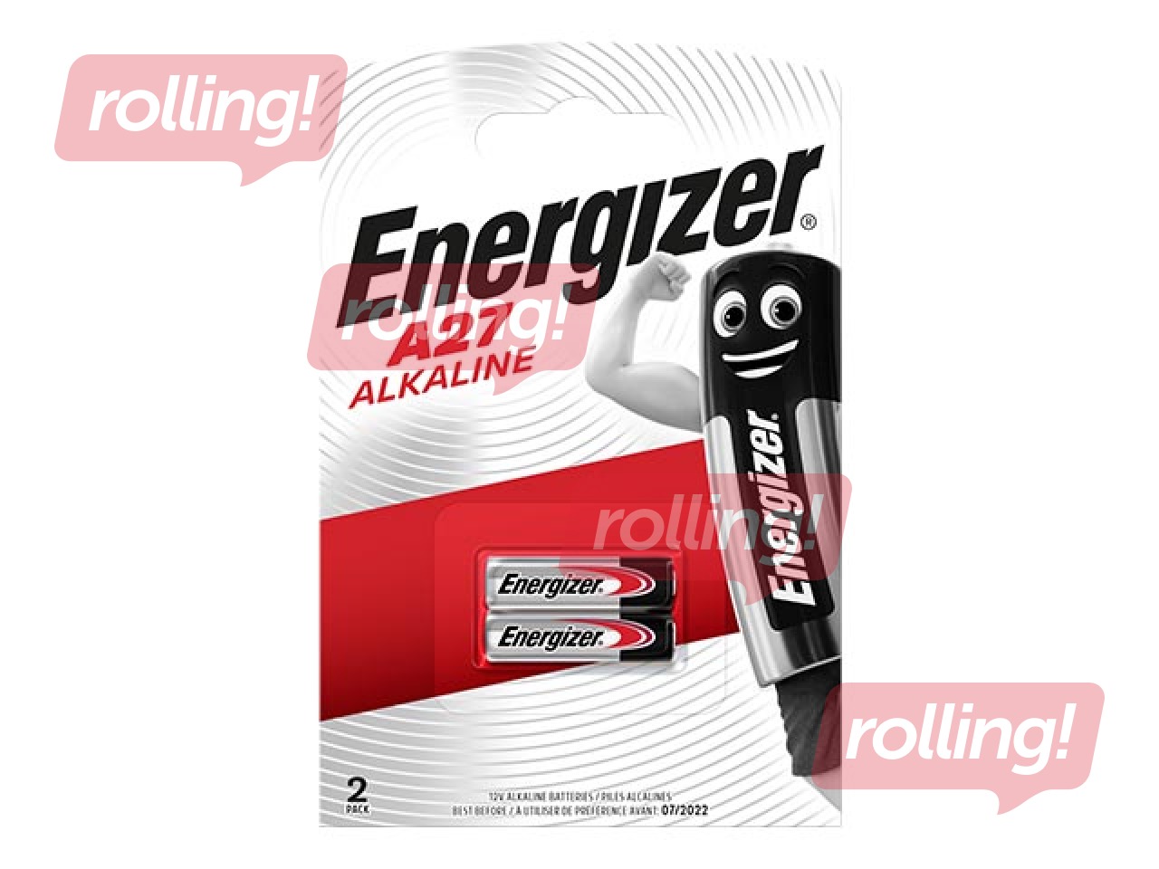 Patarei Energizer MN 27, B2, 12V, 2 tk.
