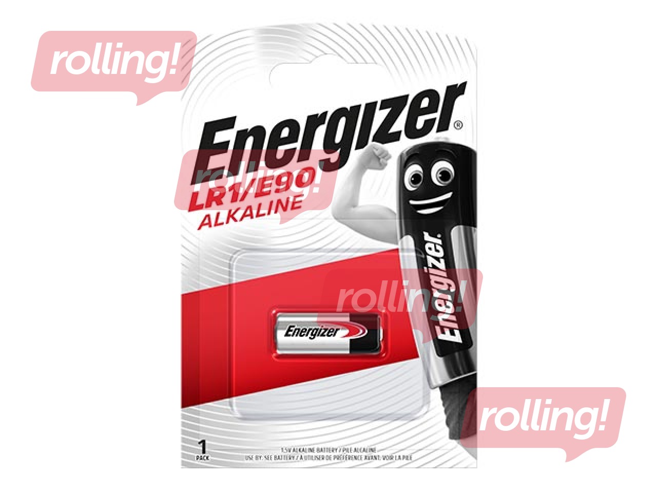 Baterija Energizer LR1/E90/MN9100, 1.5V, 1 gab