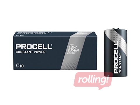 Baterijas Duracell Procell Alkaline Battery C (LR14/S10), 1.5V (10gab)