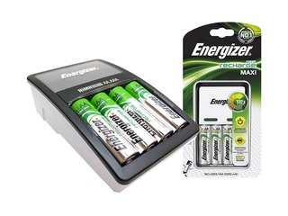 Battery charger Energizer Maxi EU 2300 mAh + 4 x AA 2000mAh Batteries