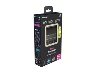Bateriju lādētājs Panasonic, Eneloop Pro BQ-CC65E, NiMH, 1-4x AA/AAA