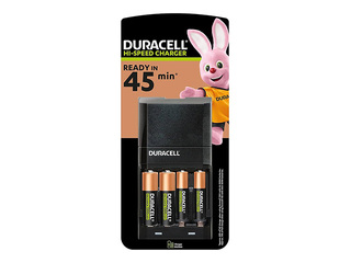 Battery charger Duracell Hi-Speed Value Charger +2AA 1300mAh, +2AAA 750mAh, 45min charging