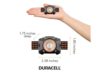 Headlamp Duracell DH350SE IPX4, 350lm, 3xAAA
