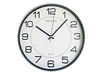 Seinakell magnetkinnitusega Unilux Magnet, 30.5 cm, hall