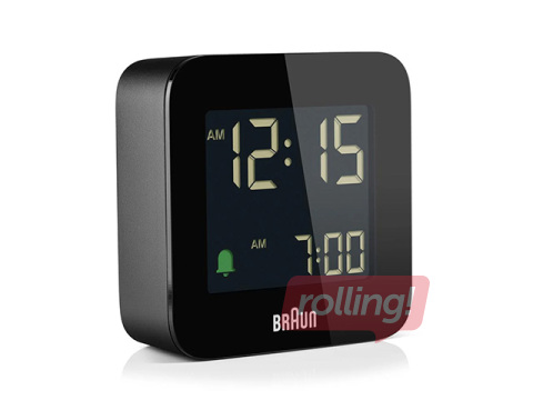Alarm clock Braun BC08, black