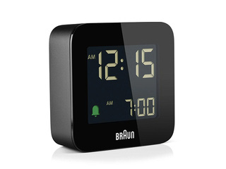 Alarm clock Braun BC08, black