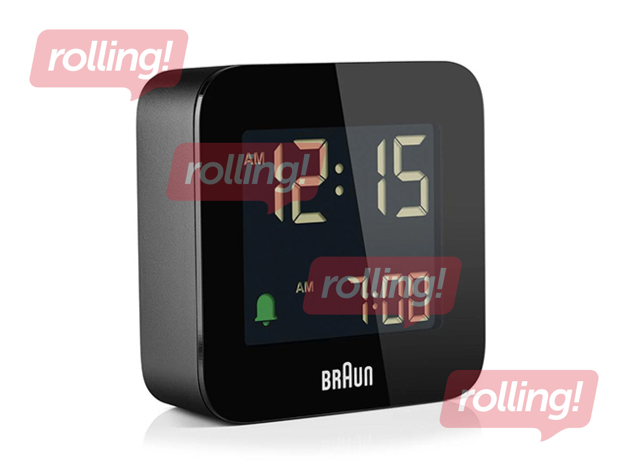 Alarm clock Braun BC08, black