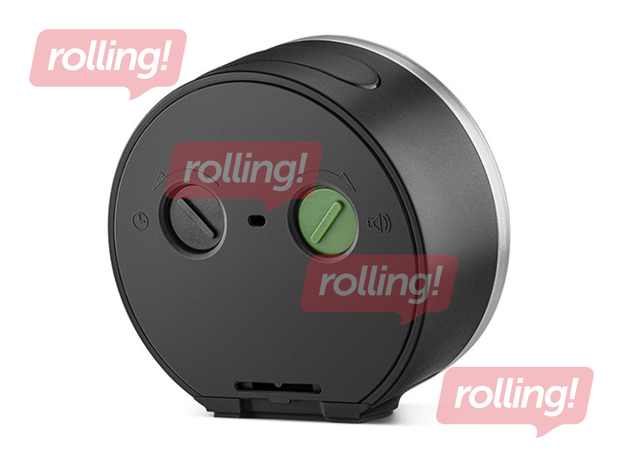 Modinātājpulkstenis Braun BC12, melns, sudraba