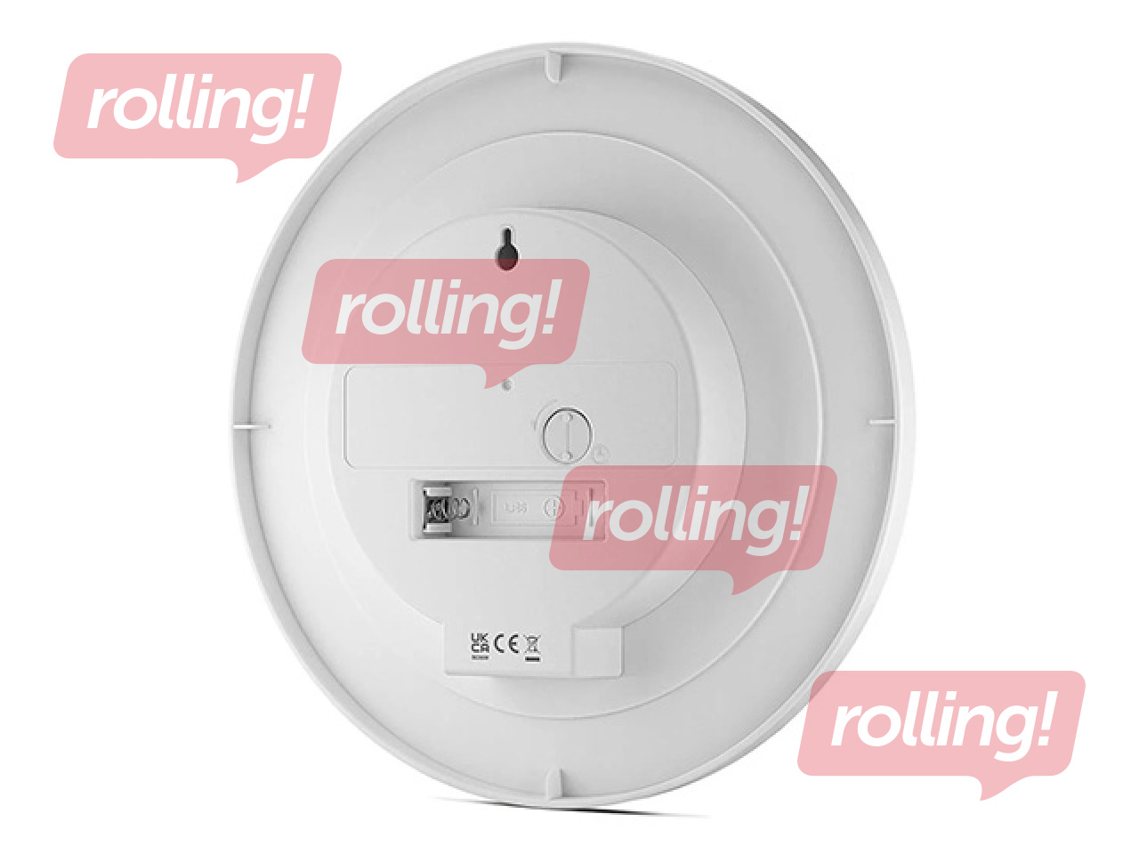 Sienas pulkstenis Braun BC06, balts, 20cm