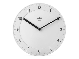 Wall Clock Braun BC06, white