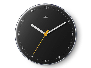 Wall clock Braun BC26, black