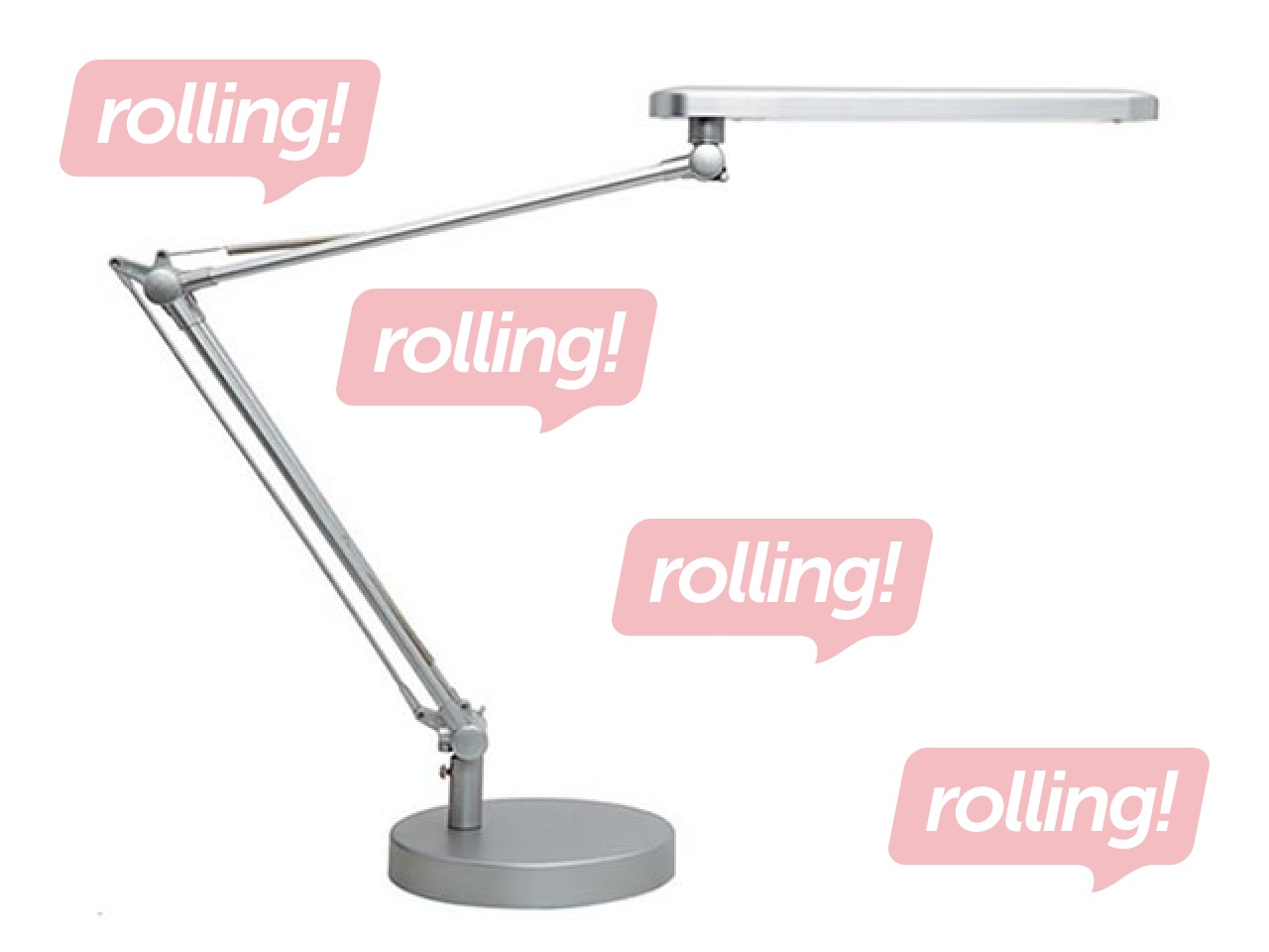 Настольная лампа Unilux Mambo LED, серебро