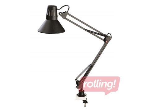 Galda lampa Alco 9037, E27, 60W, melna