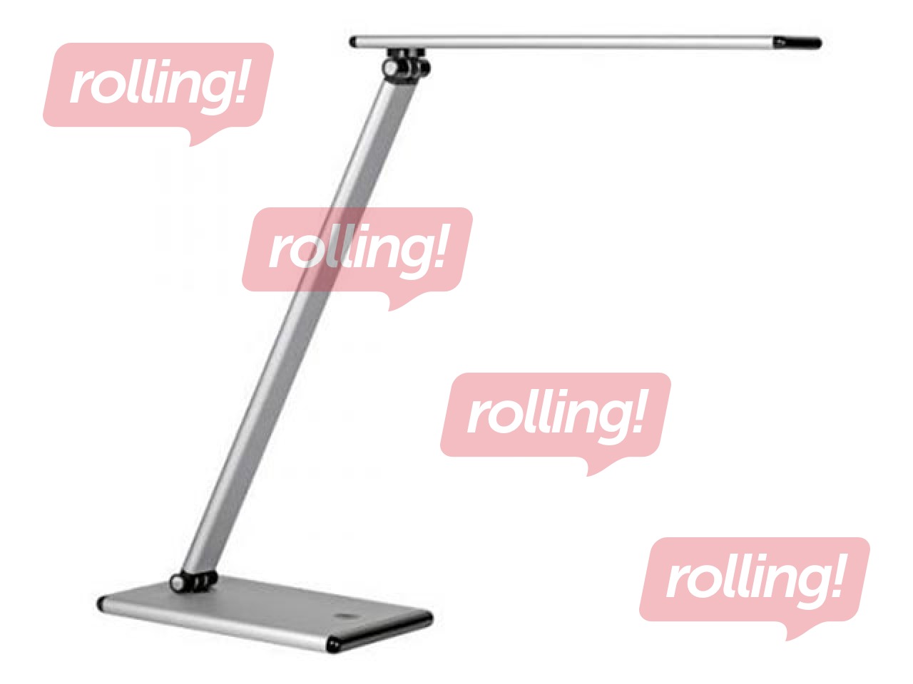 Desk lamp Unilux Terra LED, metal grey