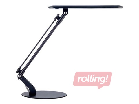Galda lampa Rumbaled LED, 4.6W, melna
